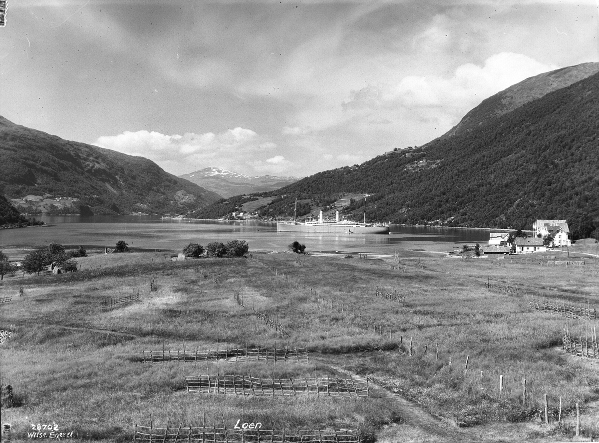 Prot Stavangerfjords Tur Loen Norsk Folkemuseum Digitaltmuseum