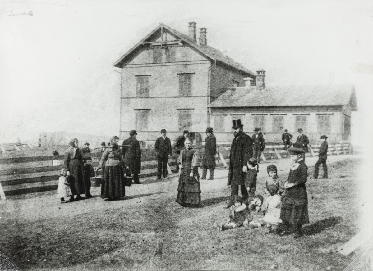 Vårsildfondets sykehus, ca. 1885.