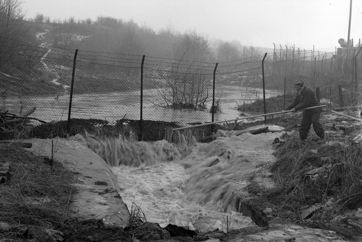 Oversvømmelse ved Ila og Lilleby Smelteverker