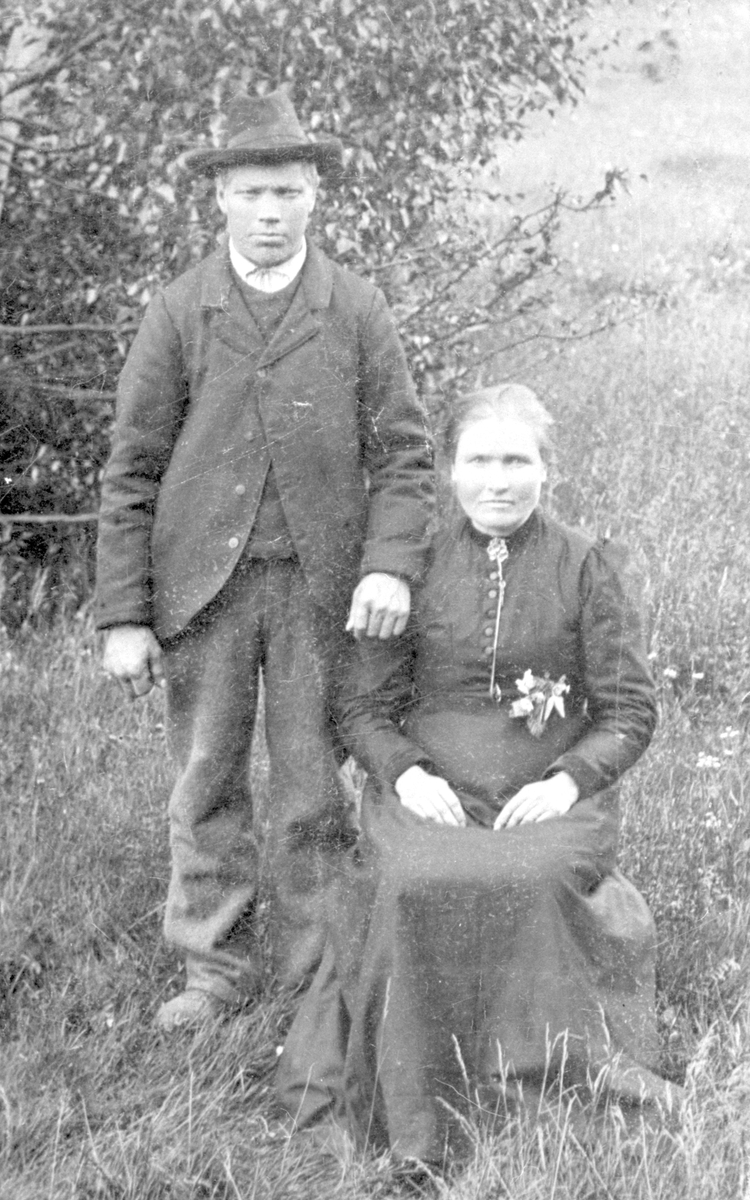 Knut Haugland og hustru Marit.