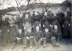 Ungdomslag i Refsbygdå 1896