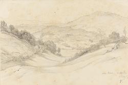 Fra Ambleside nær Rydal [Tegning]