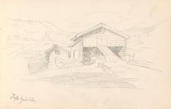 Fra Tofte, Gausdal [Tegning]