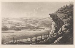 Utsikt mot nordøst fra Aavasaksa [Grafikk]