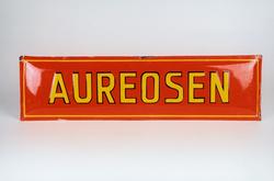 postmuseet, gjenstander, skilt, stedskilt, stedsnavn, Aureos