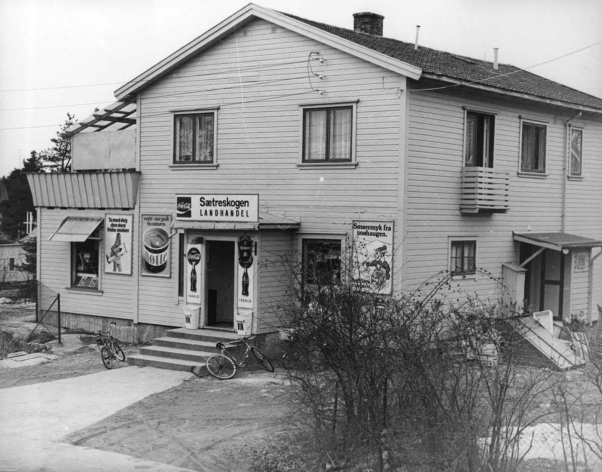 Sætreskogen landhandel fra 1947.