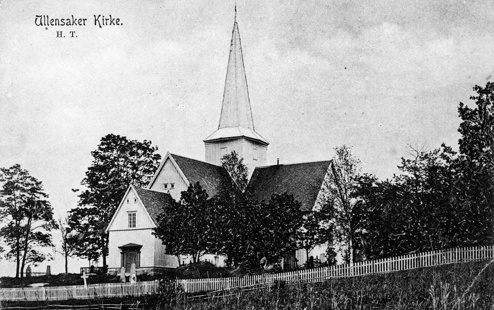 Ullensaker gamle kirke.