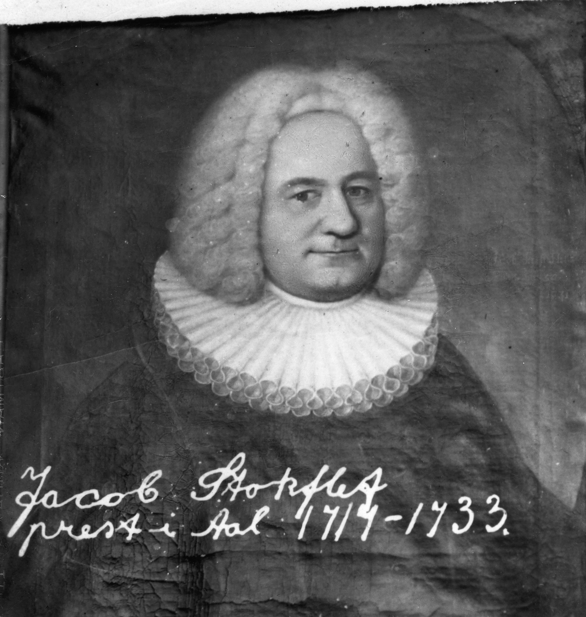 Jacob Stokflet, prest i Aal 1717 – 1733.