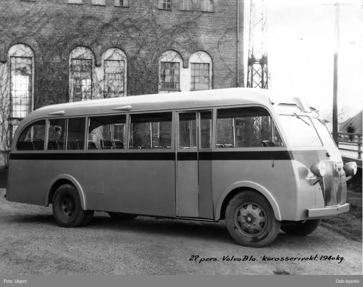 Buss av merket Volvo B10.