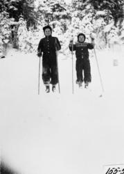 På skitur: ....ADRESSE: Nesset       Eidsvåg       Øien     