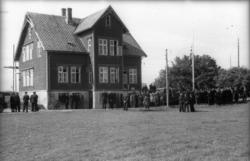 Fra Ingebrikt P Huse sin begravelse..Garden I.P Huse..Ford V