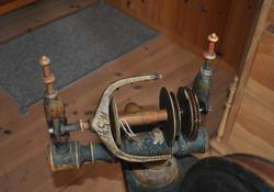 Rokk laget av Knut H Helland (Rokke-Knut) f.1847 d.1918..Rok