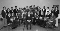 Fra konserten i Eidsvåg..(Se "Molde brass band gjennom 25 år