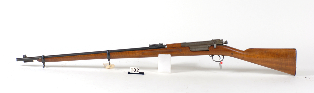 Prøvergevær 6,5x55 Krag Jørgensen 1892
