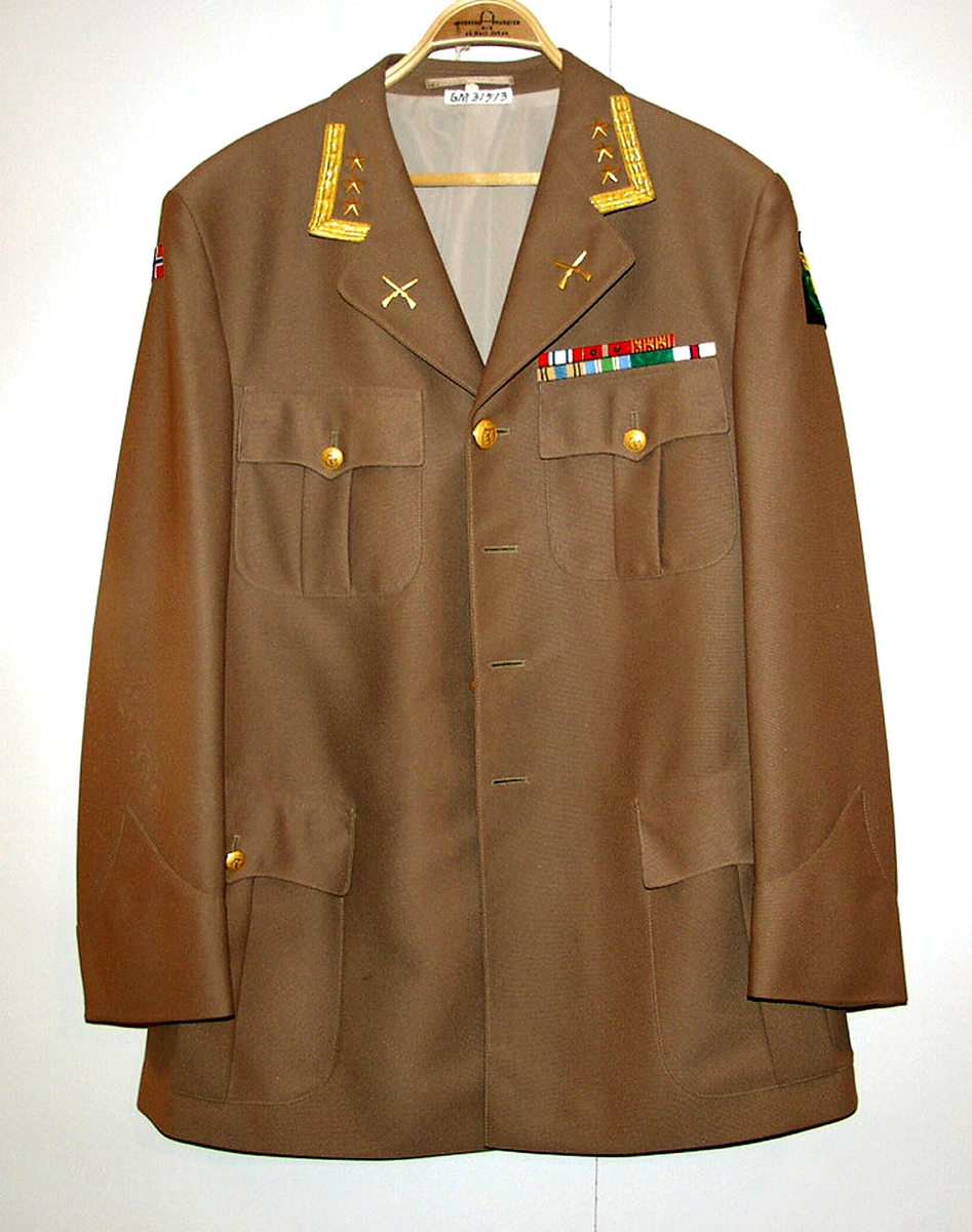 Form: Klassisk jakke
