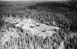 FLYFOTO UKJENT HUSMANNSPLASS LØTEN.