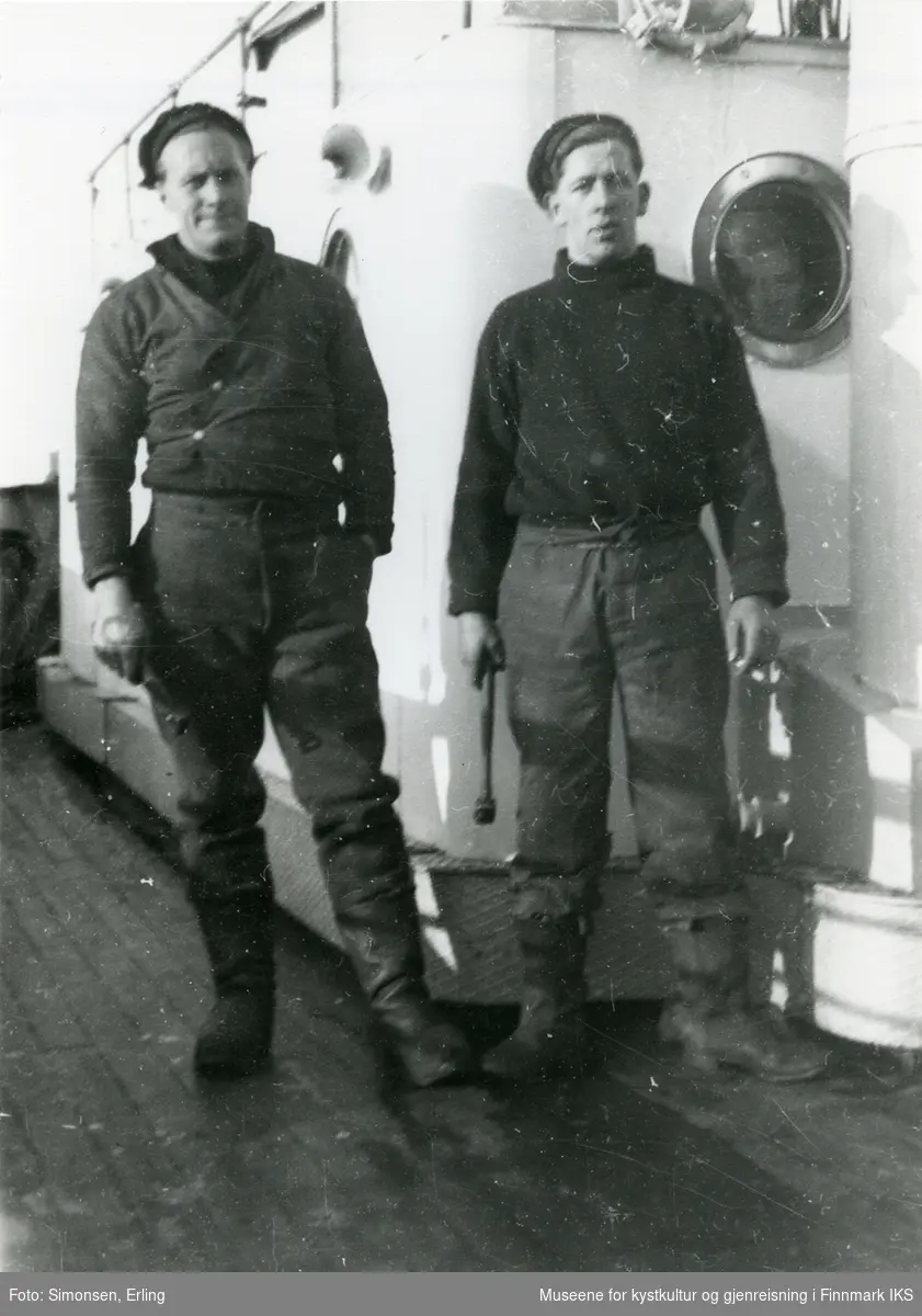 Nöytralitetsvakter i Mehamn 1940.