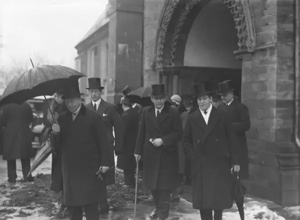 Begravelsen til Halfdan Bryn i Nidarosdomen