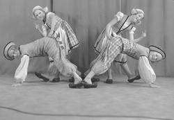 Ballettbilder fra Alma Christensens danseskole.