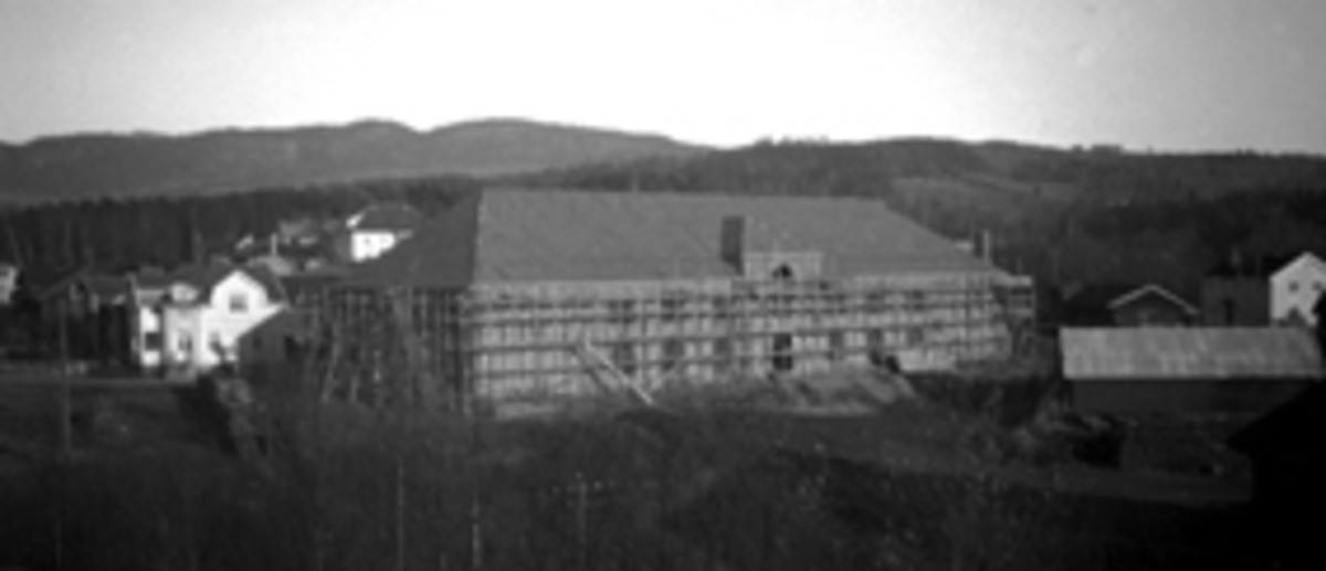Ringsaker, Moelv, Storgata 119, Hans Sundgaard bygde lærfabrikken med garveri i 1924 på 2000 kvadratmeter, Hans Sundgaards lærfabrikk (1924-1937)