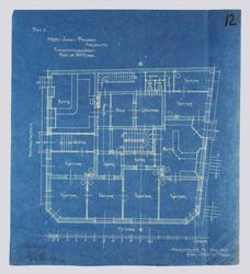 Herr Johs. Paulsen. Aalesund. Forretningsgaard. Plan af 1ste