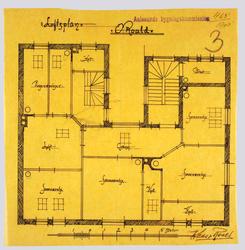 Loftsplan [Arbeidstegning]