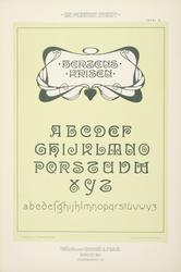 Die Moderne Schrift. Eine Sammlung neuer Schriften und Schil