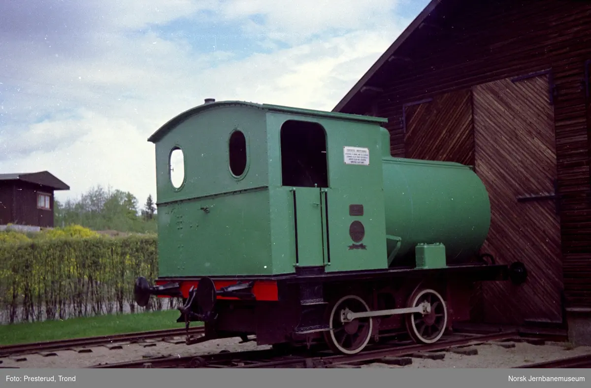 Jernbanemuseet - Rjukan Salpeterfabriks fyrløst lokomotiv "PAAL"