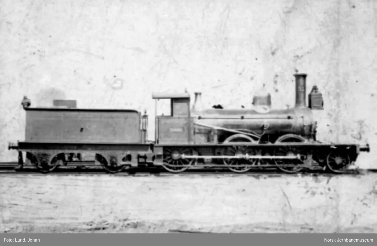 Smaalensbanens damplokomotiv type 10a nr. 51 "Ymer"
