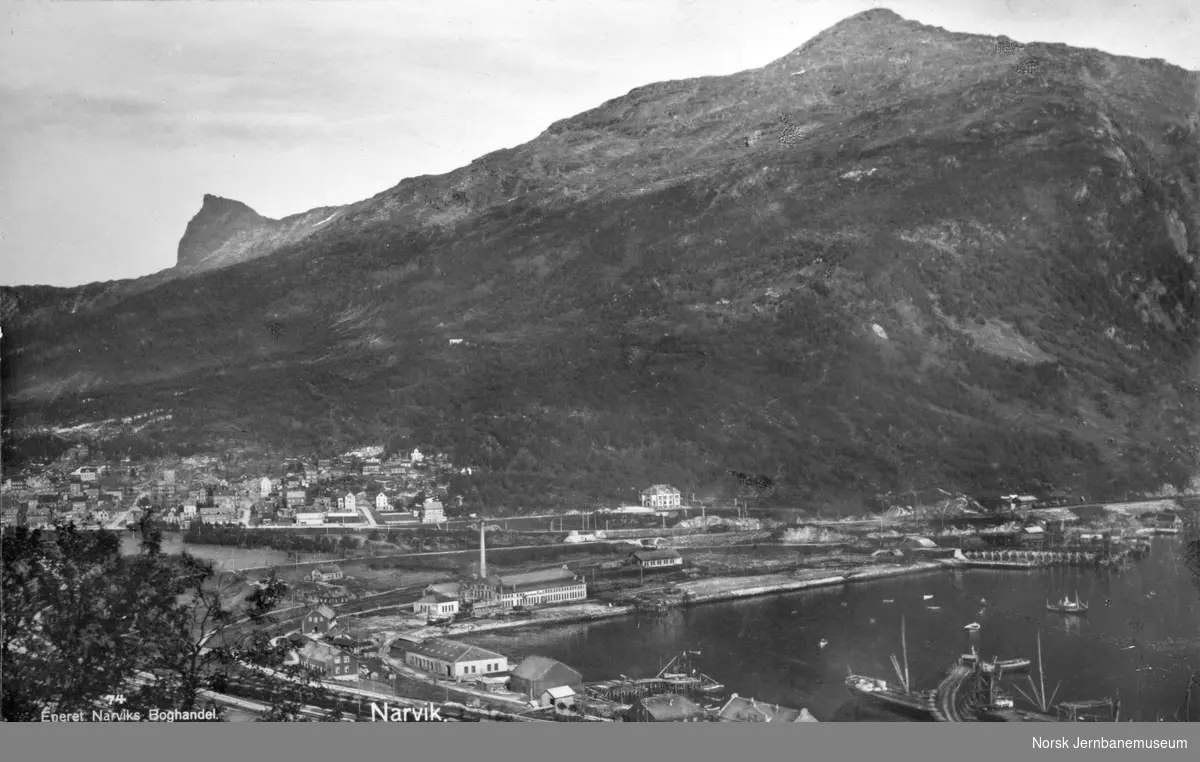 Oversiktsbilde over Narvik
