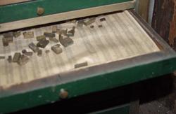 Skuff med typer, 495 stk