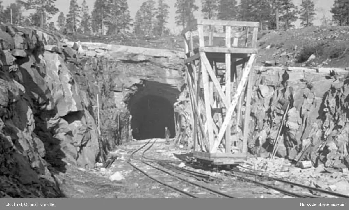 Nordlandsbaneanlegget : søndre påslag Vargholle tunnel