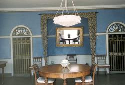 Havestuen i fløybygningen på Nes Verk.