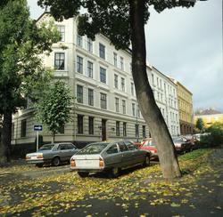 Bygård på Frogner i Oslo. Illustrasjonsbilde for Bonytt 1983