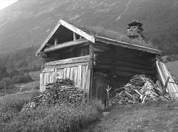 Bur (onnbu), Øvre Lønset, Lønset, Oppdal, Sør-Trøndelag. Fot