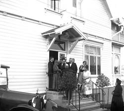 Bryllupsgjester i bryllupet til Liv Lange og Thorleif Arentz