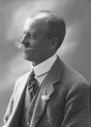 Portrett, grosserer Axel Dammann.