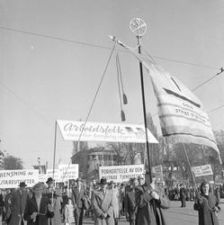 1. mai feiring, Oslo 1956.