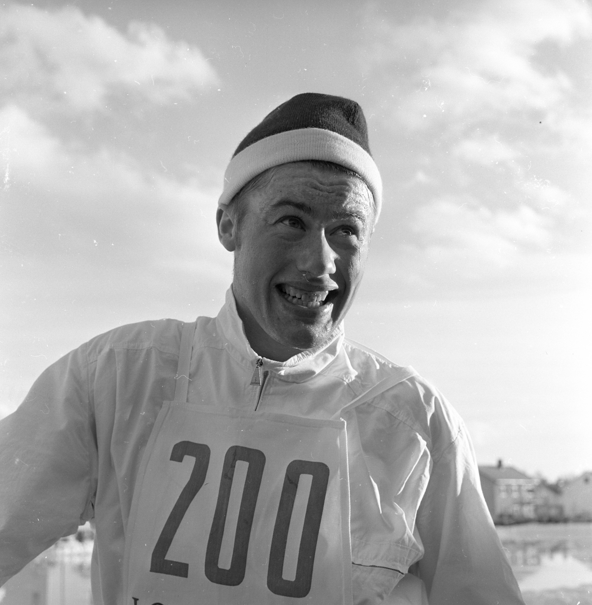 Hønefoss 12.02.1962, NM på ski for junior, Reidar Grønningen.