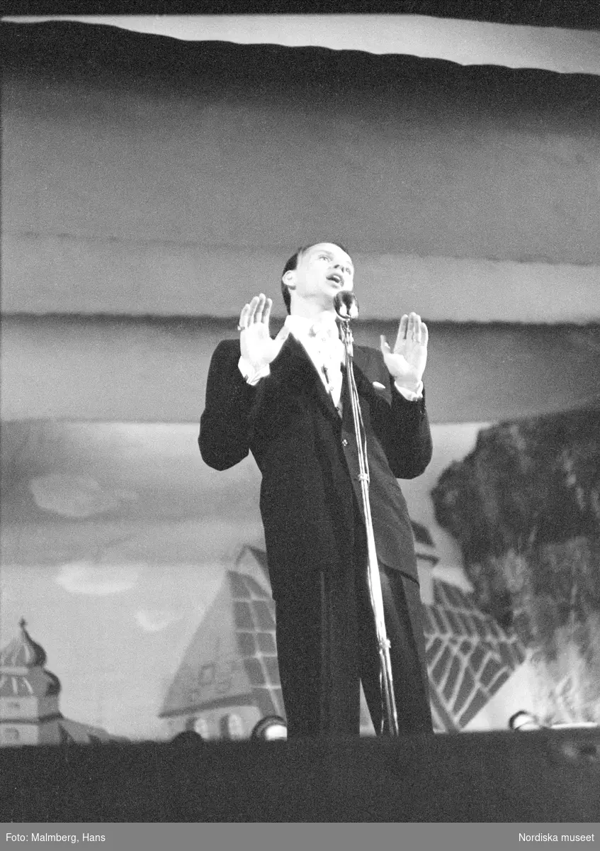 Frank Sinatra på turné i Sverige, Finspångs Folkets park.