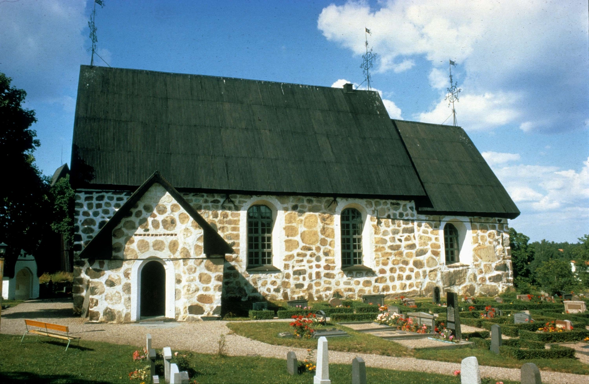 Edsbro kyrka, Uppland 1972