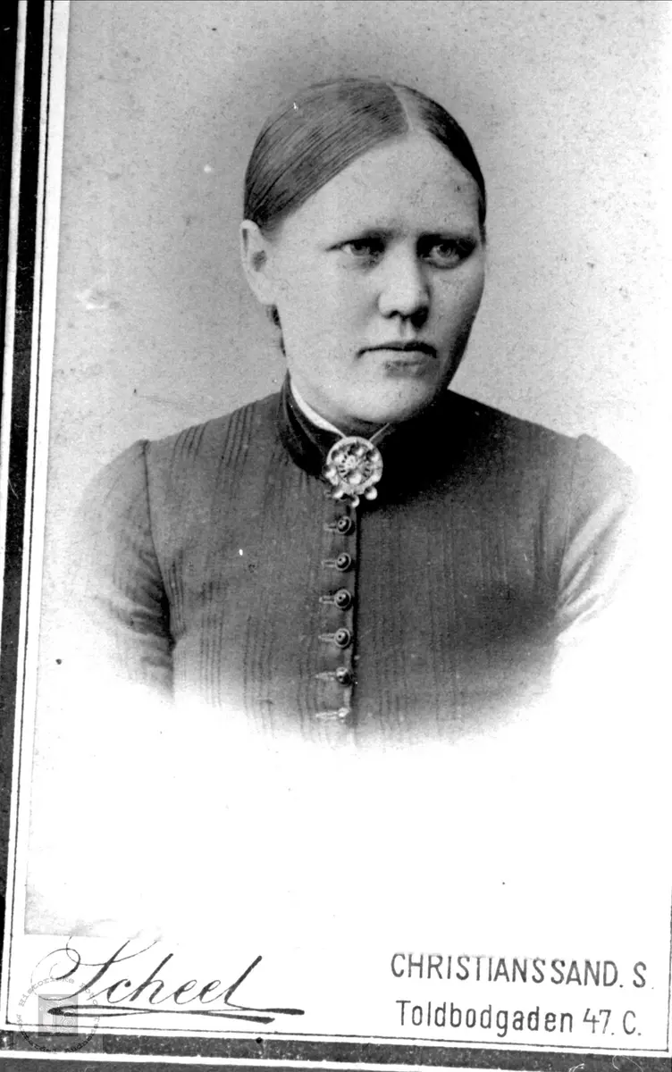 Portrett av Aasine Vigemyr, Øyslebø.