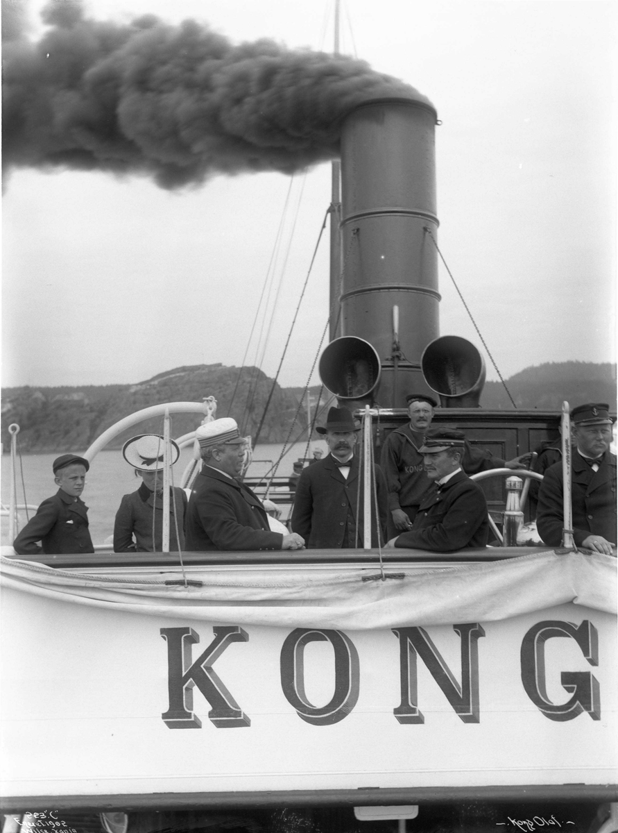 D/S Kong Olaf (b. 1883, Stavanger Støberi og Dok, Stavanger) , kommandobro