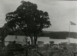 Bestyrerboligen. - Fra A/S Rosshavets verksteder på Stewart 