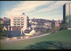 Nedre Foss Mølle, Akerselva, omkring 1973
