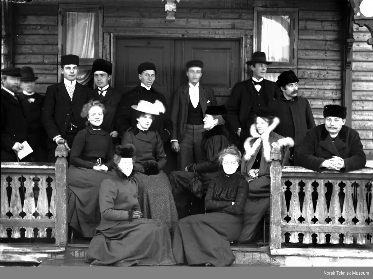 Gruppe Tynset, vinter 1900