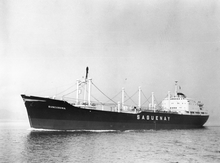 Provtur av fartyg 175 M/S Suncorona.