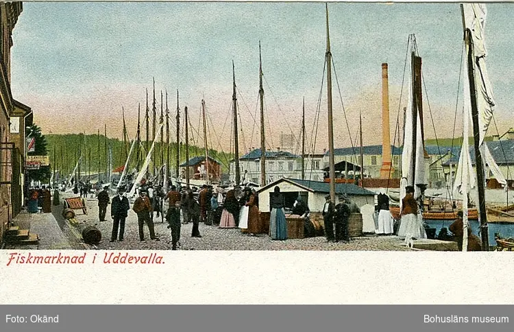 "Fiskmarknad i Uddevalla".