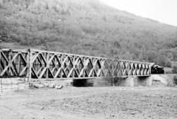 Bru over Lågen ved Eide - prøvebelastning av ny bru