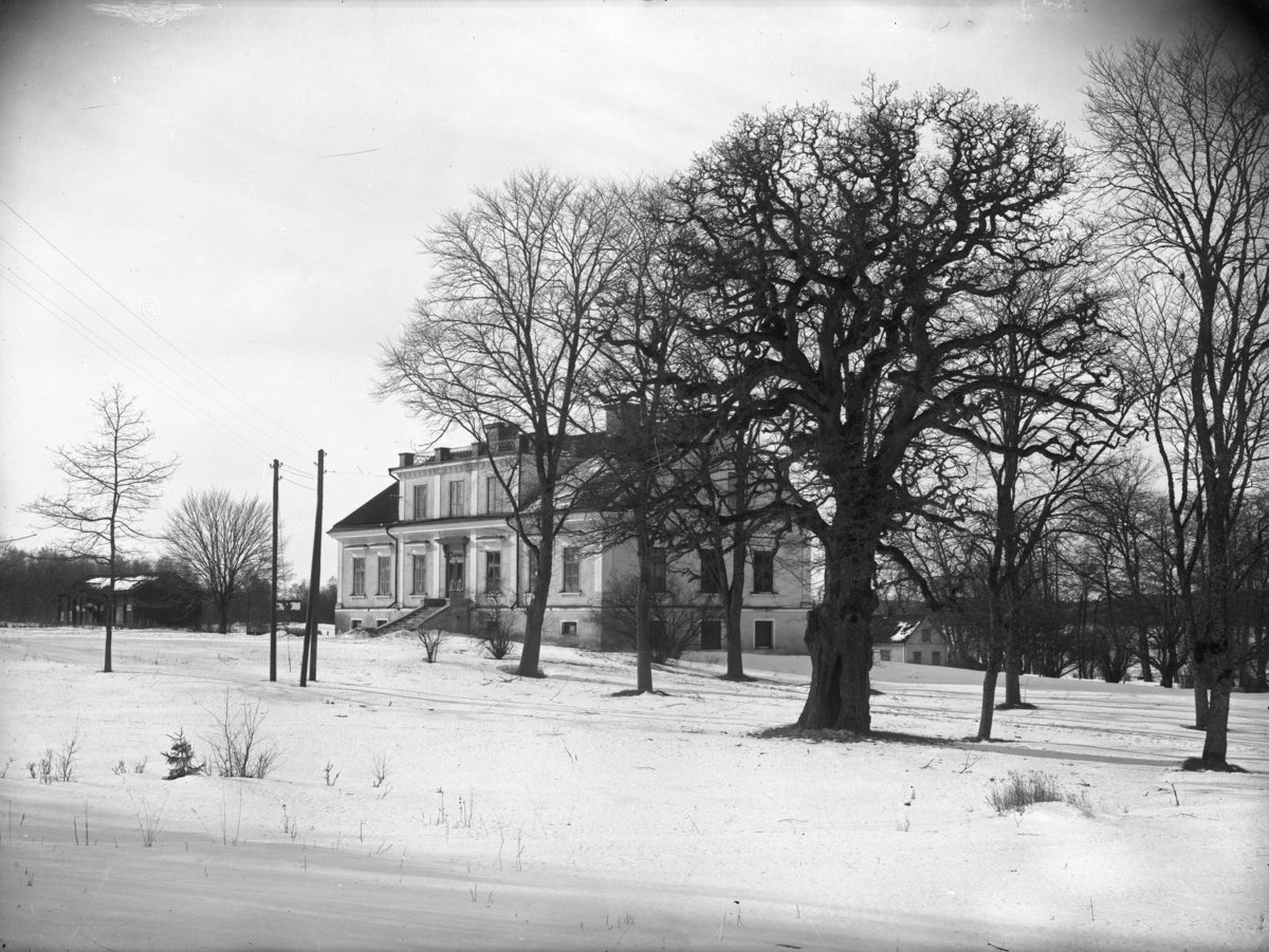 Krägga gård, Övergrans socken, Uppland, vy från nordöst